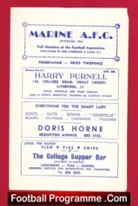 Marine Athletic v Nelson 1963