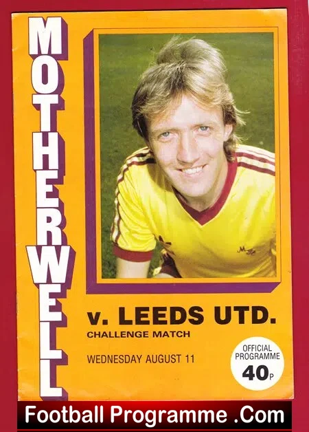 Motherwell v Leeds United 1982 – Friendly Game + George Best