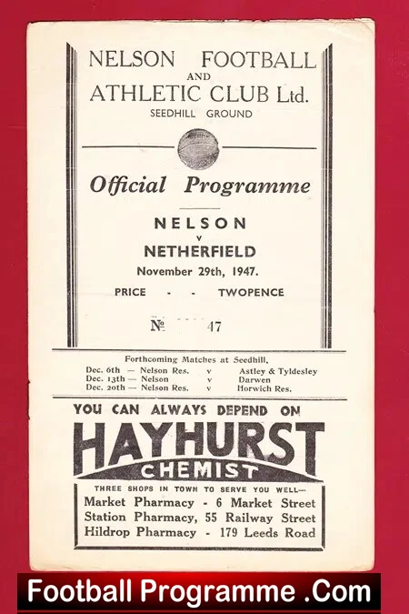 Nelson v Netherfield 1947