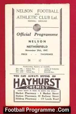 Nelson v Netherfield 1947