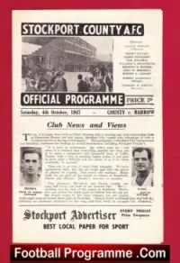 Stockport County v Barrow 1947