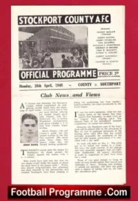 Stockport County v Southport 1948