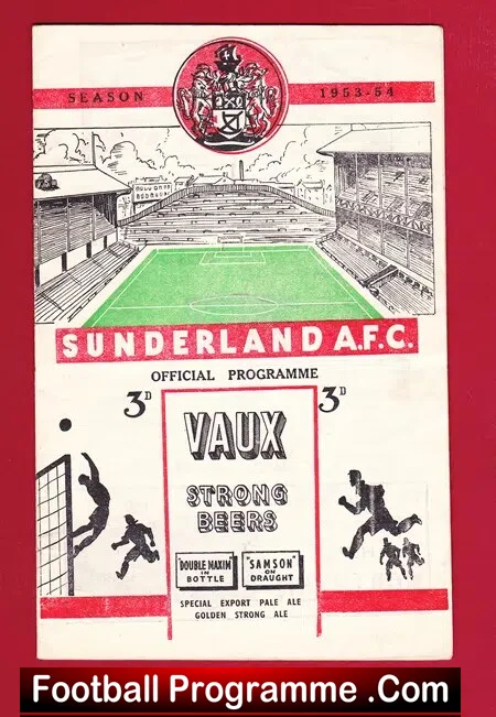 Sunderland v Doncaster Rovers 1954
