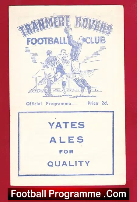 Tranmere Rovers v Rochdale 1955