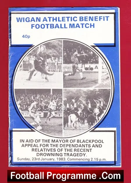 Wigan Athletic v Blackpool 1983 – Benefit Match + George Best