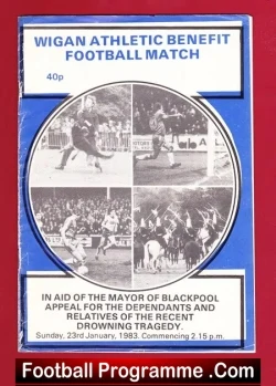 Wigan Athletic v Blackpool 1983 – Benefit Match + George Best