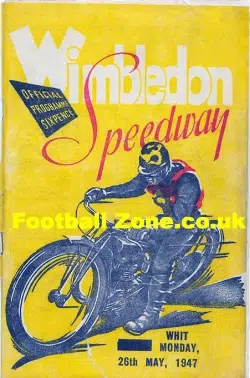 Wimbledon Speedway v Harringay 1947