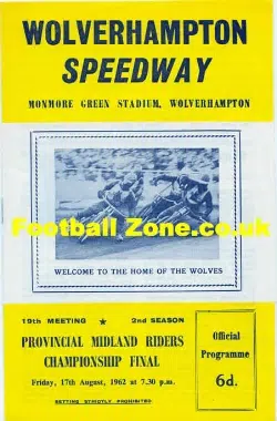 Provincial Midland Riders Championship Final 1962