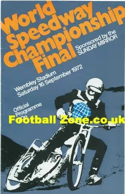 World Speedway Championship British Final 1972