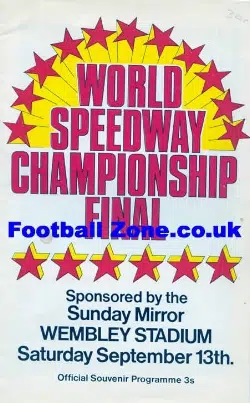 World Speedway Championship World Final 1969