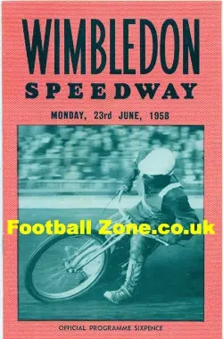 World Speedway Championship British Final 1958