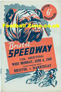 Bristol Speedway v Norwich 1949