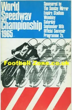 World Speedway Championship British Final 1965