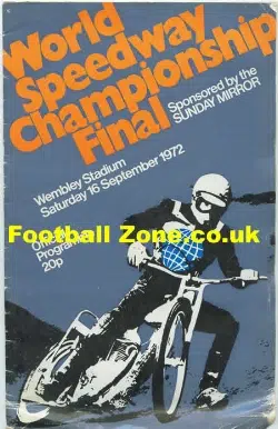 World Speedway Championship British Final 1972