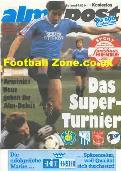 Arsenal Pre Season Tour 1984