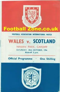 Wales v Scotland 1956