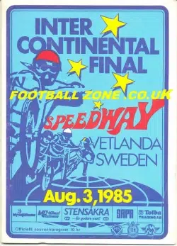 Intercontinental Speedway Final 1985 Sweden