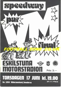 Overseas Speedway Final 1976