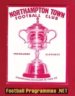 Northampton Town v Dundee United 1964 - Friendly Game