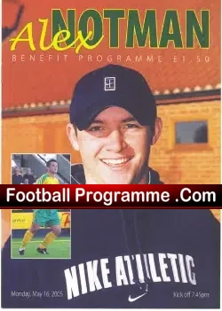Alex Notman Testimonial Benefit Match Manchester United 2005
