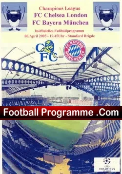 Bayern Munich FC v Chelsea 2005 Pirate Issue 2