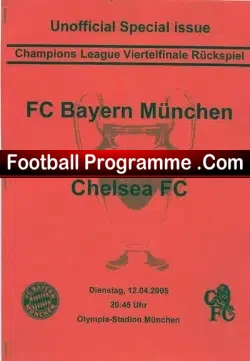 Bayern Munich FC v Chelsea 2005 Pirate Issue 4