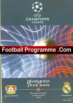 Bayern Munich v Real Madrid 2002 European Cup Final