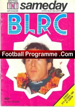 Belle Vue Speedway Programme 1985 Riders Championship