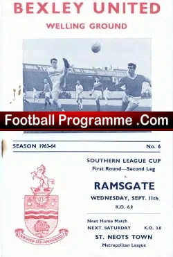Bexleyheath Welling v Ramsgate 1963