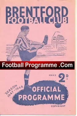 Brentford v Barnsley 1947