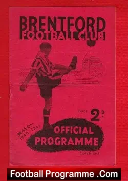 Brentford v Blackpool 1946