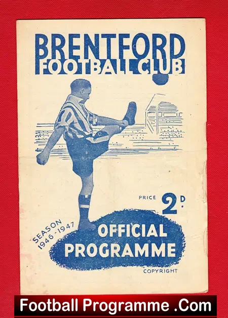 Brentford v Leicester City 1947