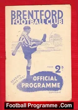 Brentford v Preston 1946 – Shankly + Tom Finney