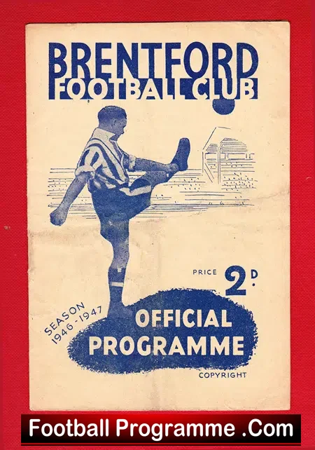 Brentford v Stoke City 1946