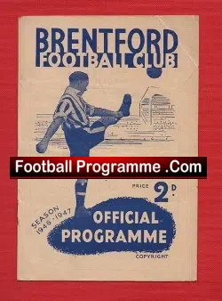 Brentford v Stoke City 1946