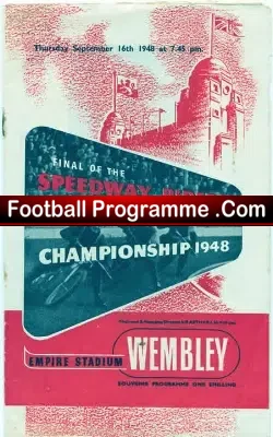 British Speedway Riders Championship Final 1948