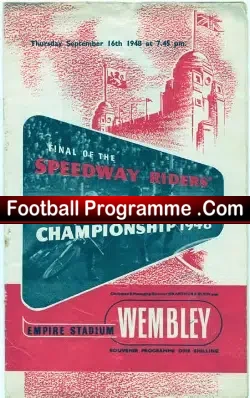 British Speedway Riders Championship Final 1948