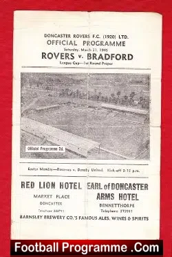 Doncaster Rovers v Bradford Park Avenue 1945 = Shackleton