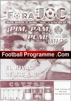 El Rival v Glasgow Celtic 2004 – Possible Pirate Issue