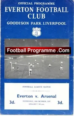 Everton v Arsenal 1957