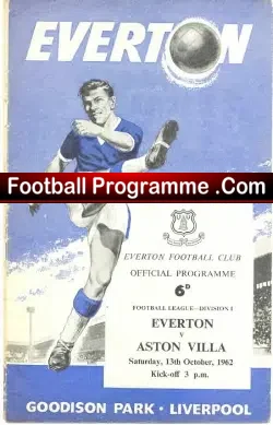 Everton v Aston Villa 1962 – League Champions