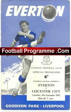 Everton v Leicester 1962 – League Champions