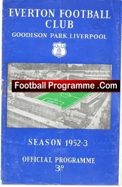 Everton v Plymouth Argyle 1953