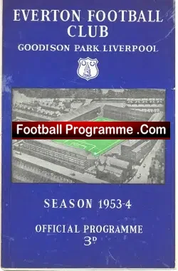 Everton v Plymouth Argyle 1954