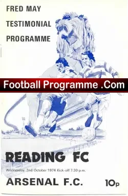 Fred May Testimonial Benefit Match Reading 1974