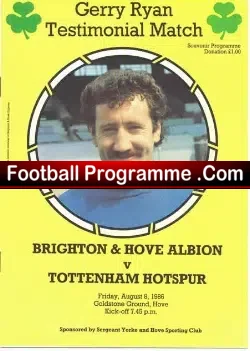 Gerry Ryan Testimonial Benefit Match Brighton 1986