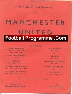 Glasgow Celtic v Manchester United 1970 – Toronto Tour = Red