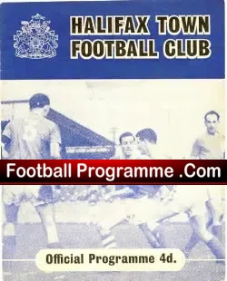 Halifax Town v Barnsley 1961