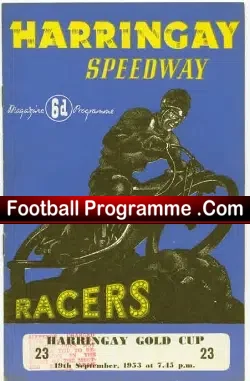 Harringay Speedway Gold Cup 1953