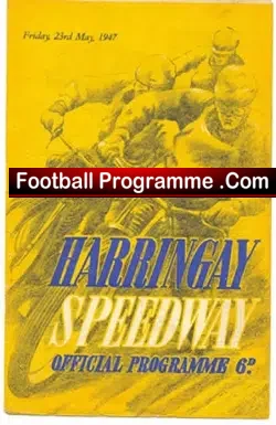 Harringay Speedway v West Ham 1947